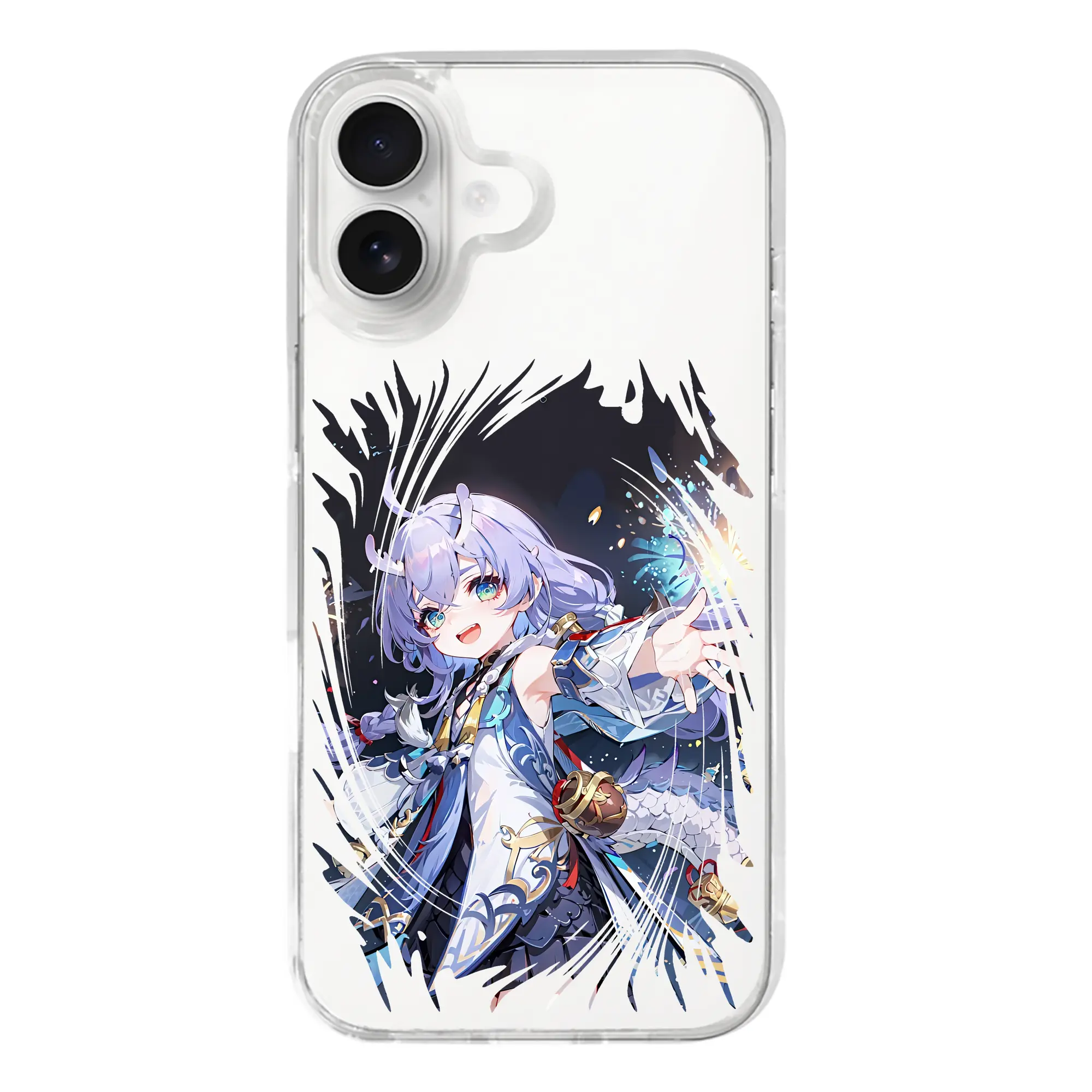 崩壊：スターレイル グッズ 白露 - iPhone 17シリーズ 透明スマホケース – 薄型・耐衝撃・精密フィット保護カバー